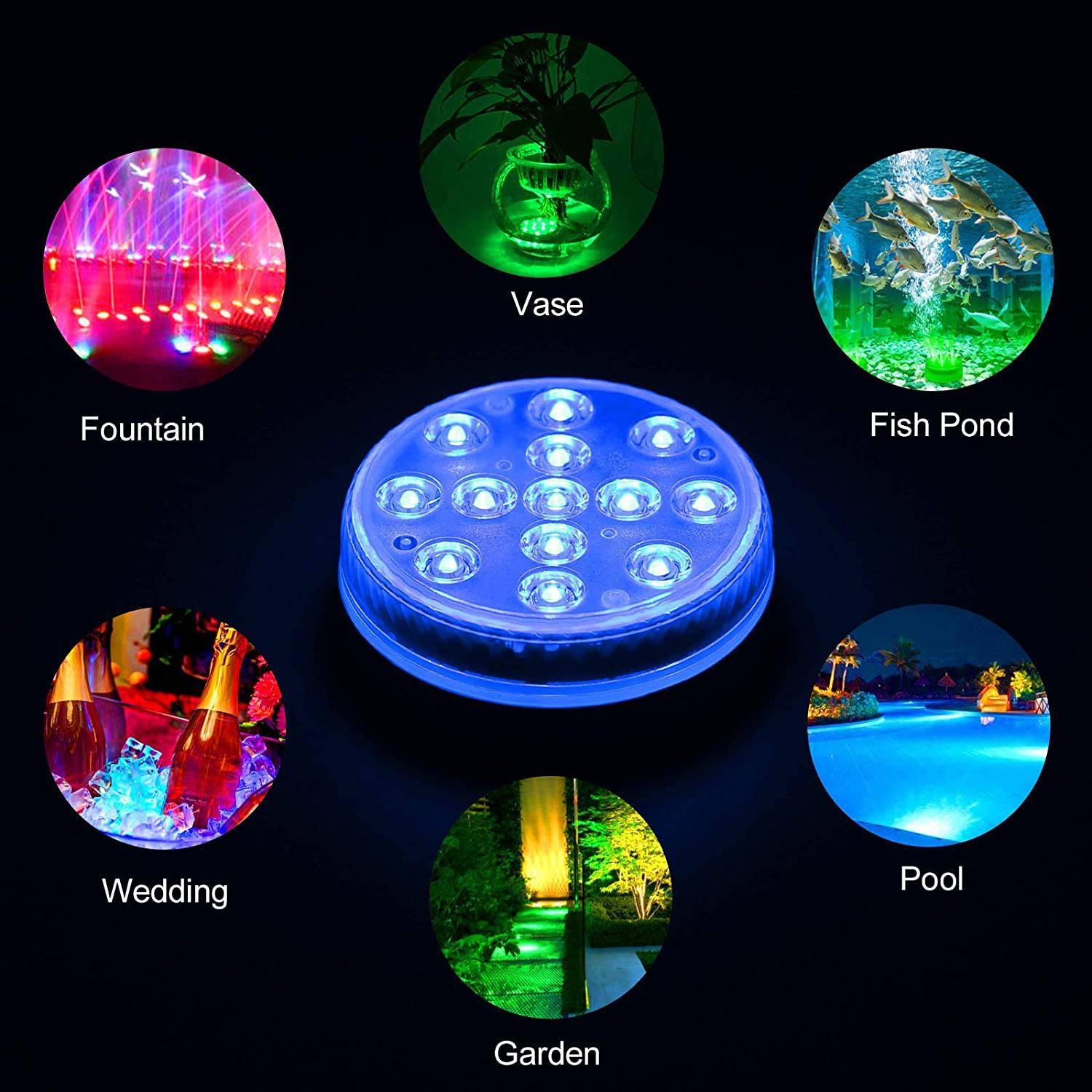 Led Lighting Pool Underwater : Submersible Led Waterproof For Inside Pool - SKINMOZ MARKET