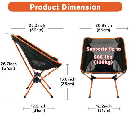 Portable Camping Lightweight Chair : Outdoors Freestyle Rocker  With Carry Bag 330lbs - SKINMOZ MARKET