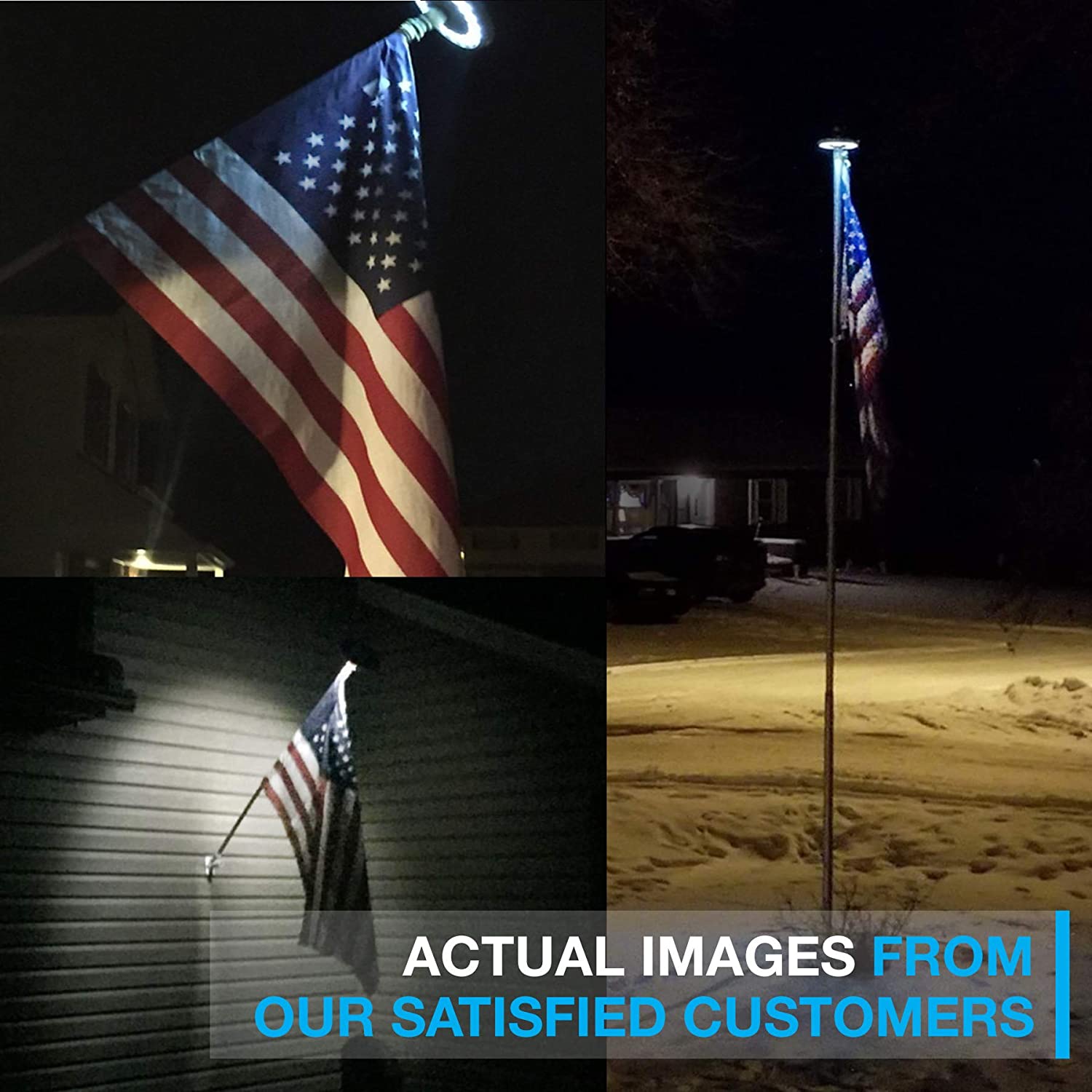 Flagpole Light Solar Powered : Led Flagpole Light - SKINMOZ MARKET