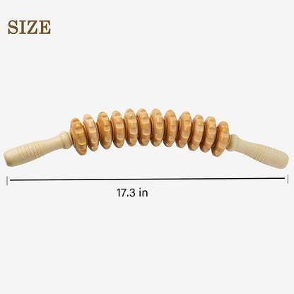 Wood Therapy Massage Tool - Colombiana Wooden Massage Tool - SKINMOZ MARKET