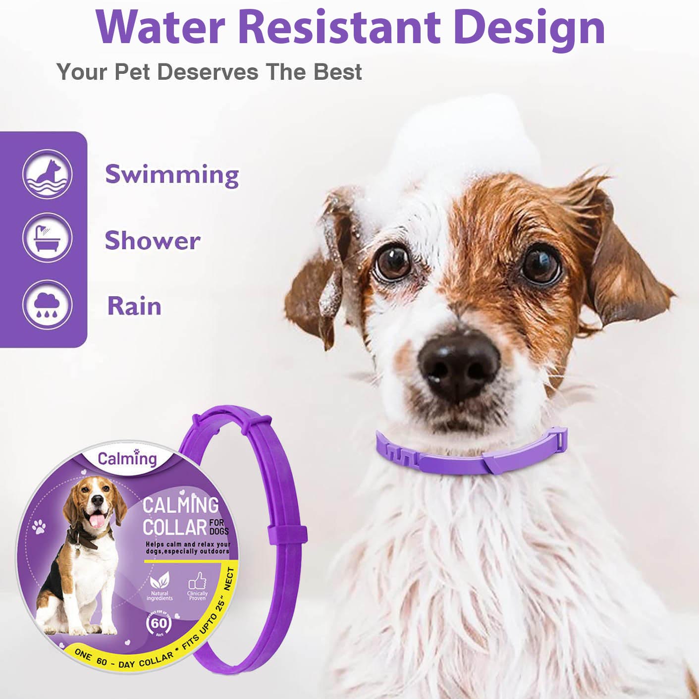 Calming Collar – Cats and Dogs 60 Days Stress & Anxiety Relief