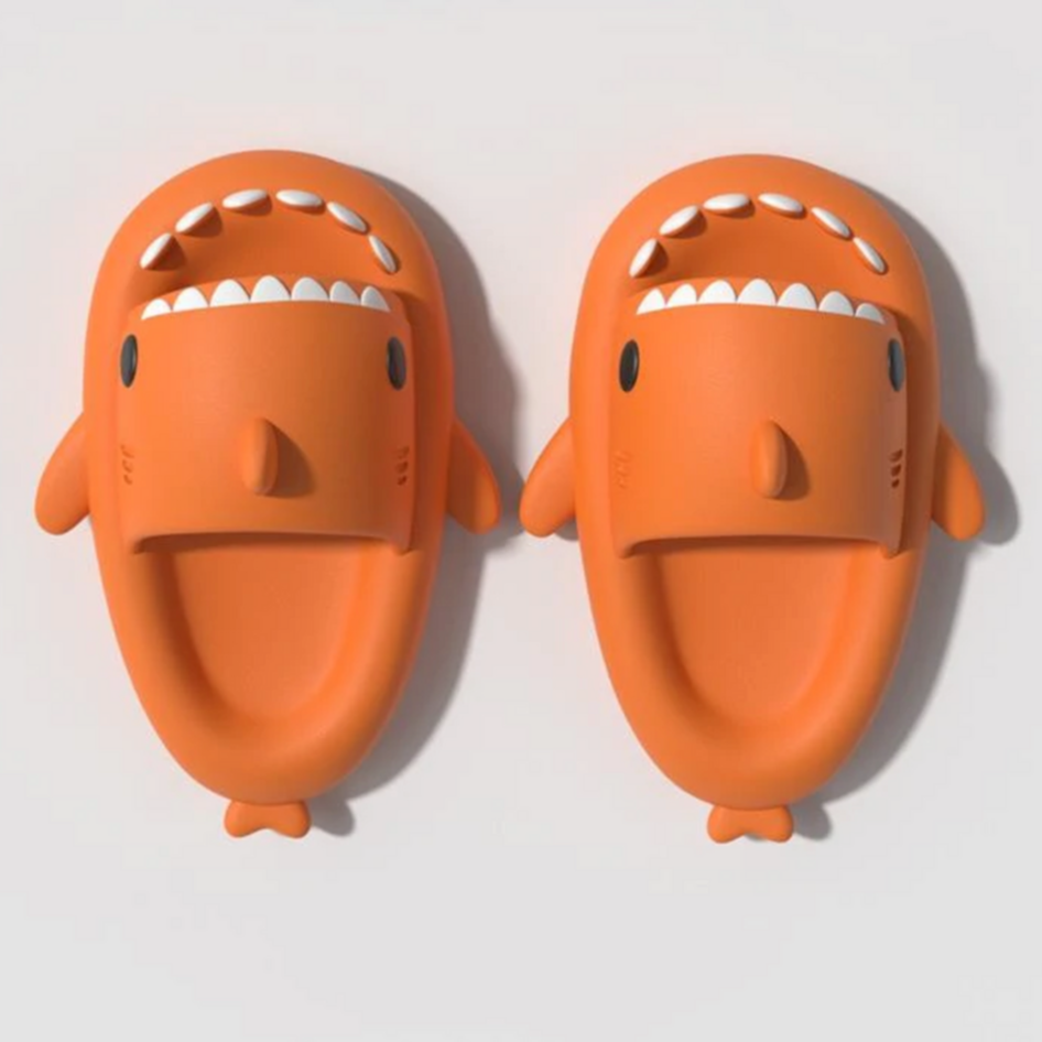 Shark Slides: Shark Shower Slippers, Summer Fish Water Slide