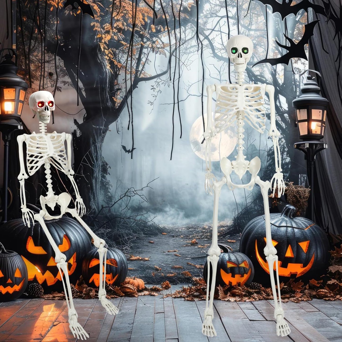 Giant 6 FT Halloween Skeleton Decoration
