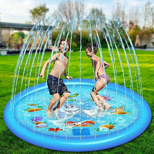 Sprinkler For Kids And Baby Outdoor Splash Pad Inflatable Toy For Summer 68'' - SKINMOZ MARKET