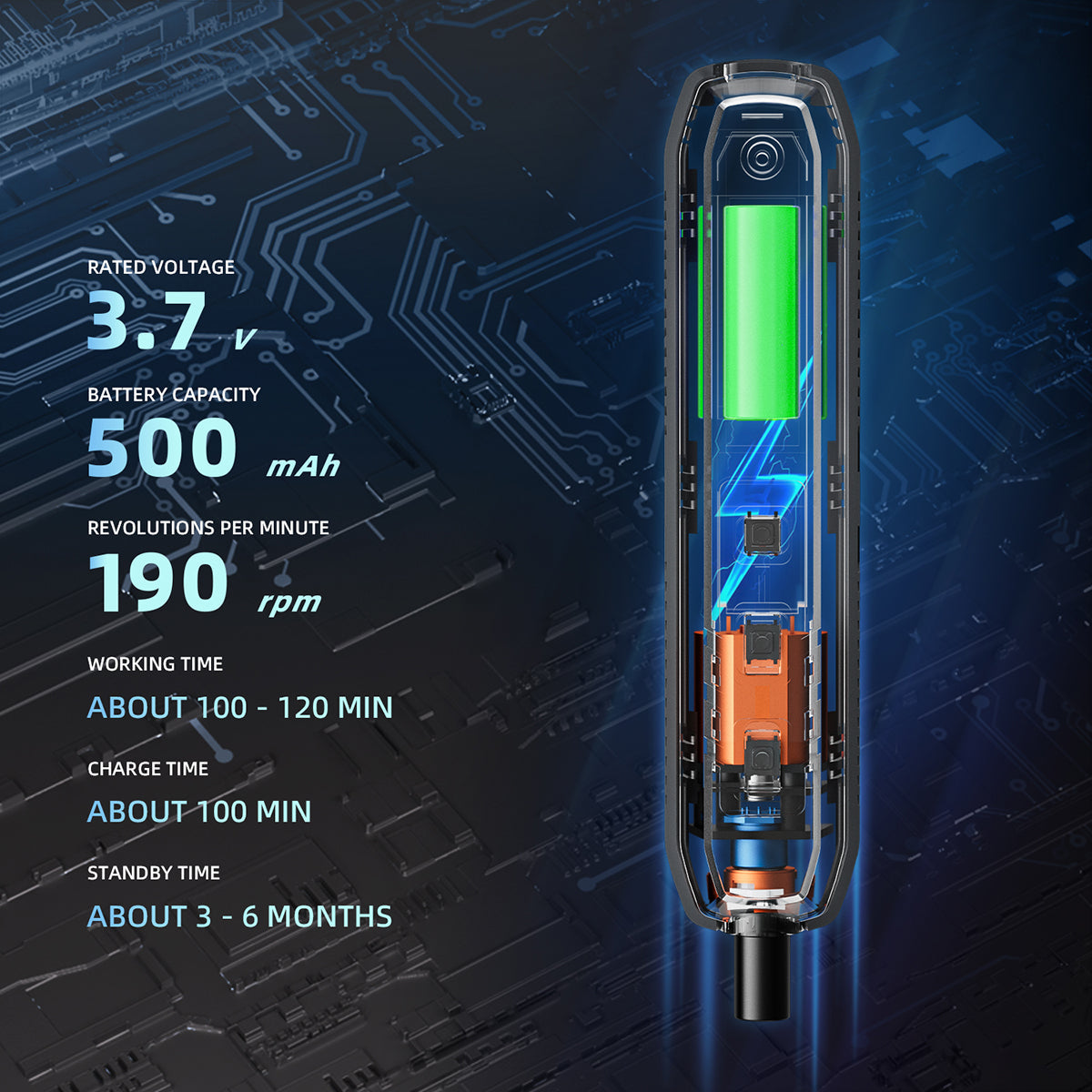 180 in1 Präzisions Elektroschraubendreher Set