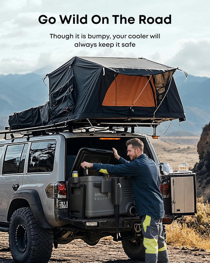 Anker SOLIX EverFrost 2 40L Cooler with Road Trip Kit 42 qt Car Refrigerator
