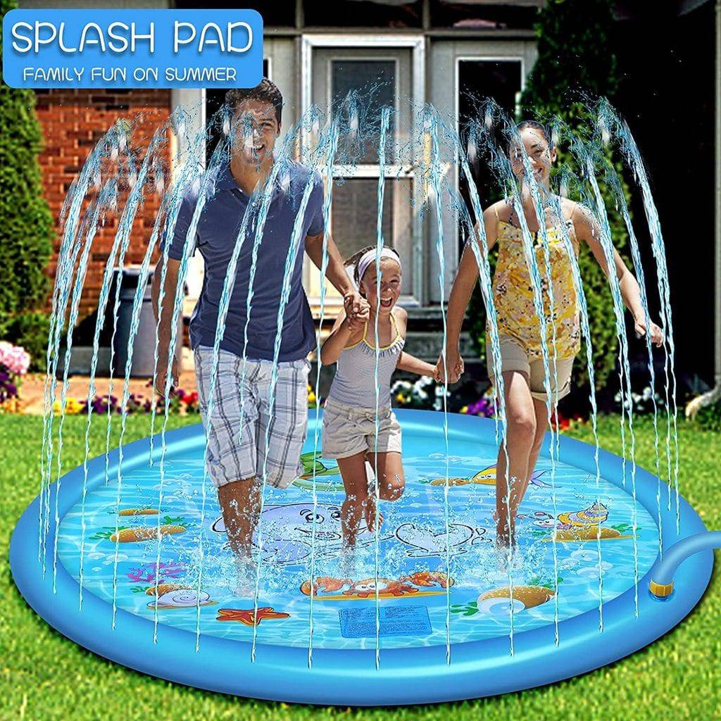 Sprinkler For Kids And Baby Outdoor Splash Pad Inflatable Toy For Summer 68'' - SKINMOZ MARKET
