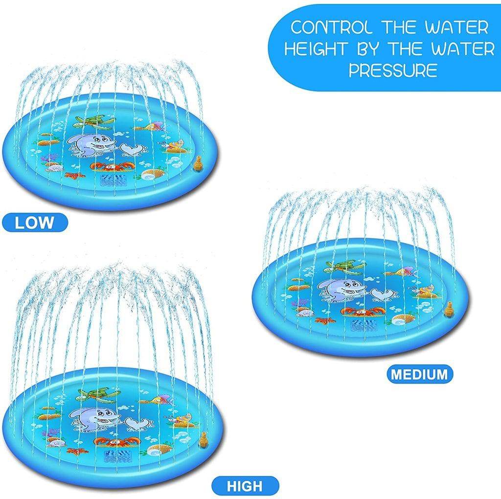 Sprinkler For Kids And Baby Outdoor Splash Pad Inflatable Toy For Summer 68'' - SKINMOZ MARKET