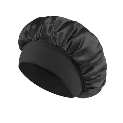 Satin Hair Bonnet (4-Pack) for Sleeping – Breathable, Secure Fit for All Hair Types