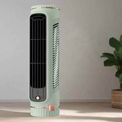 CoolBreeze™ Bladeless Portable Air Conditioner Tower Fan for Home & Office