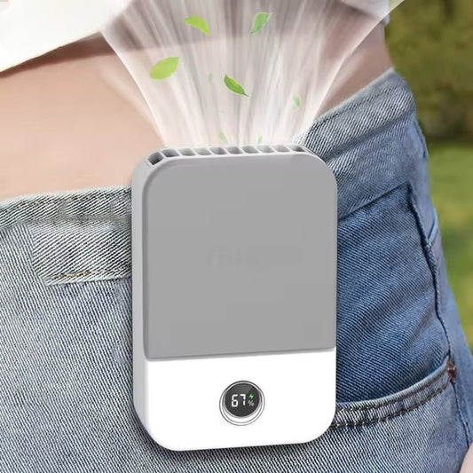 CoolioClip - Clip-On Portable Waist and Neck Fan
