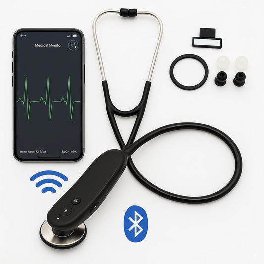 Premium Electronic Bluetooth Digital Stethoscope – Wireless & Intelligent