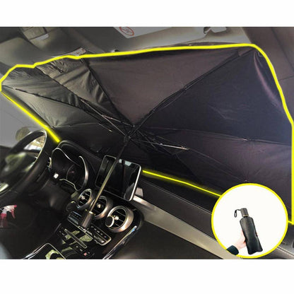 Car Sun Shade Protector Foldable Windshield  : Windshield Cover For Sun - SKINMOZ MARKET