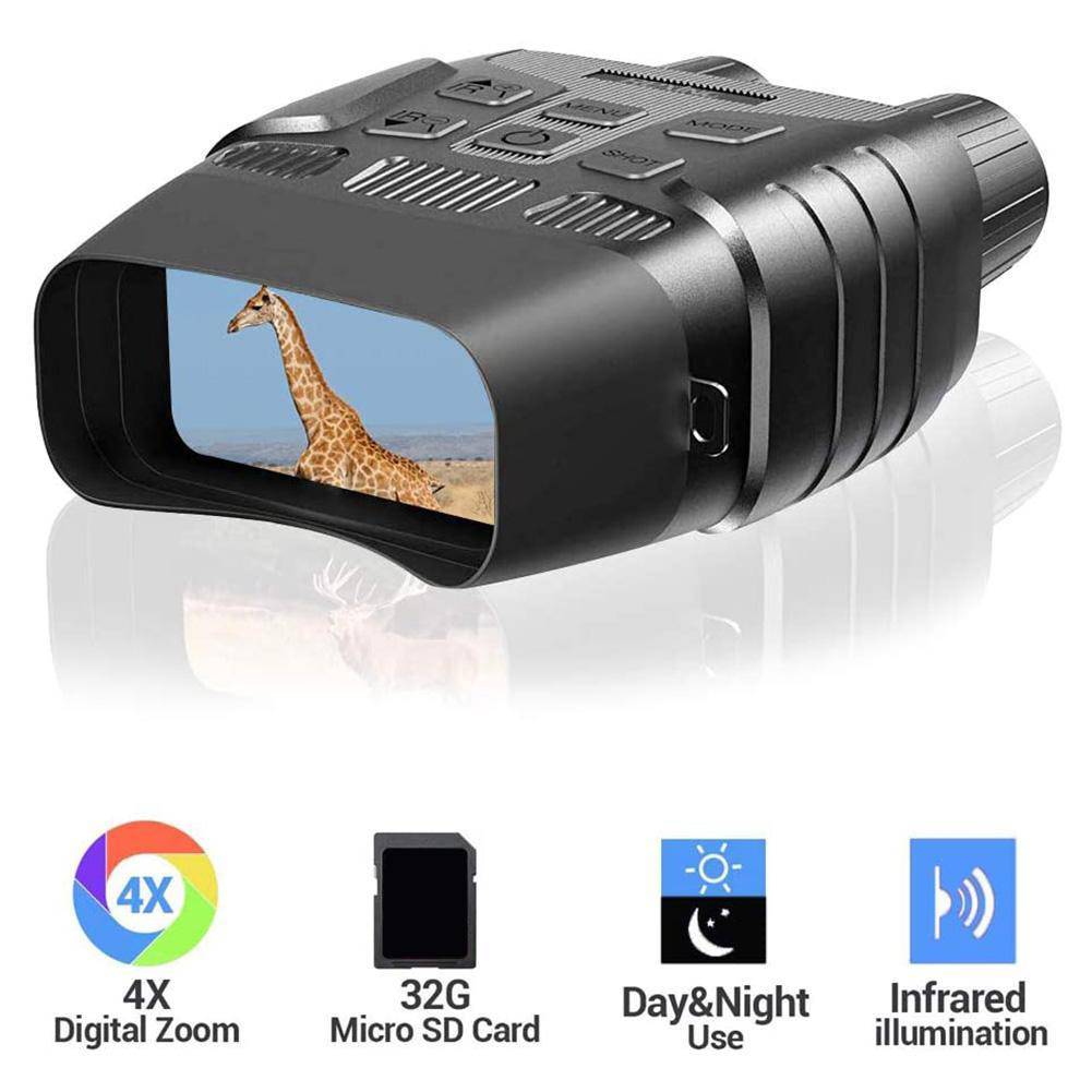 Digital Night Vision Infrared Binoculars for Complete Darkness HD Recording Camera Googles - SKINMOZ MARKET