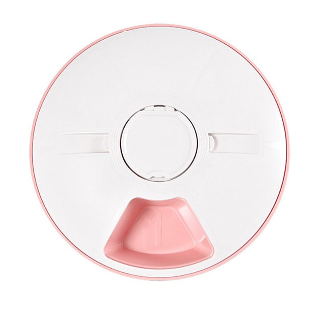 6-Meal Auto Cat Feeder – Programmable Dispenser & Easy to Clean