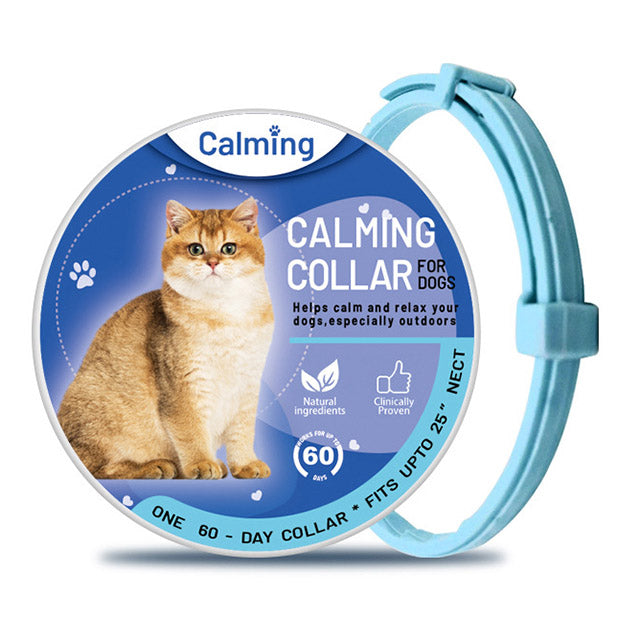 Calming Collar – Cats and Dogs 60 Days Stress & Anxiety Relief