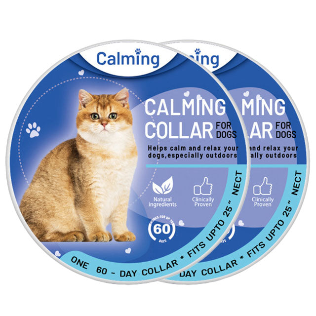 Calming Collar – Cats and Dogs 60 Days Stress & Anxiety Relief
