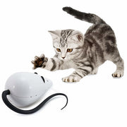 Automatic Electric Cat Toy – Interactive Mouse Teaser for Self-Entertainment & Active Play