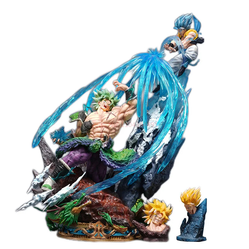 Dragon Ball Anime Figure: Broly Vs. Gogeta (27cm)