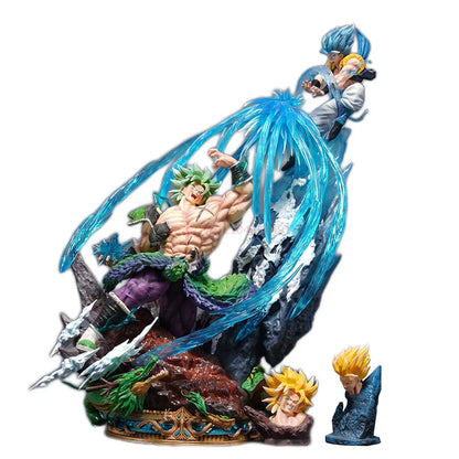 Dragon Ball Anime Figure: Broly Vs. Gogeta (27cm)