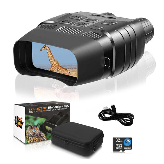 Digital Night Vision Infrared Binoculars for Complete Darkness HD Recording Camera Googles - SKINMOZ MARKET