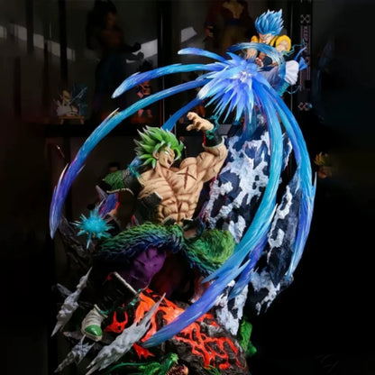 Dragon Ball Anime Figure: Broly Vs. Gogeta (27cm)