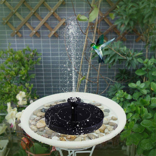 Bird Bath Garden Water Fountain Solar Powered - SKINMOZ MARKET