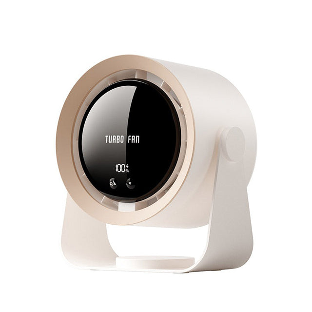 5 Speed Desk Fan with LED Display & 5400mAh Battery