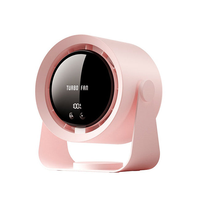 5 Speed Desk Fan with LED Display & 5400mAh Battery