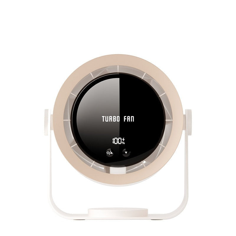 5 Speed Desk Fan with LED Display & 5400mAh Battery
