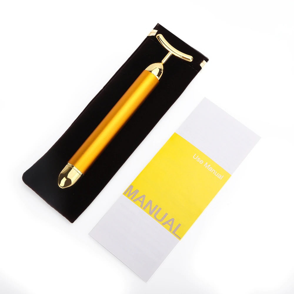 Face Massager Roller: Electric Facial Massage Roller Anti-Aging Tool - SKINMOZ MARKET