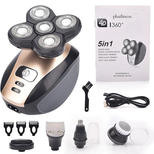 Head Shaver For Men : Electric Bald Head Shaver Pitbull Razor - SKINMOZ MARKET