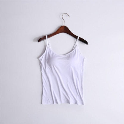 Tank Top With Built In Bra 2 IN 1
