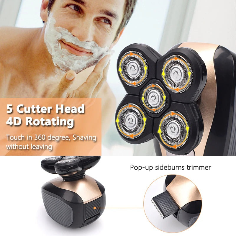 Head Shaver For Men : Electric Bald Head Shaver Pitbull Razor - SKINMOZ MARKET
