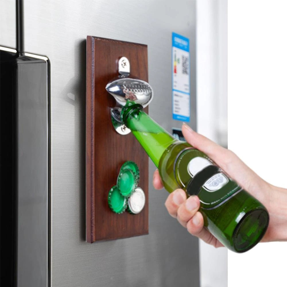Magnetic Wall Mount Bottle Opener : Beer Opener Wall Mounted - SKINMOZ MARKET