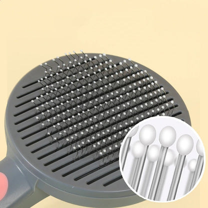 Cat Brush For Long Hair - Comb For Shedding, Cleaning Slicker Brush For Dogs Cats - SKINMOZ MARKET