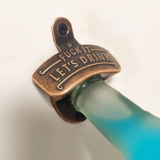 Bottle Opener Wall Mounted : Wall Hanging Beer Opener - SKINMOZ MARKET