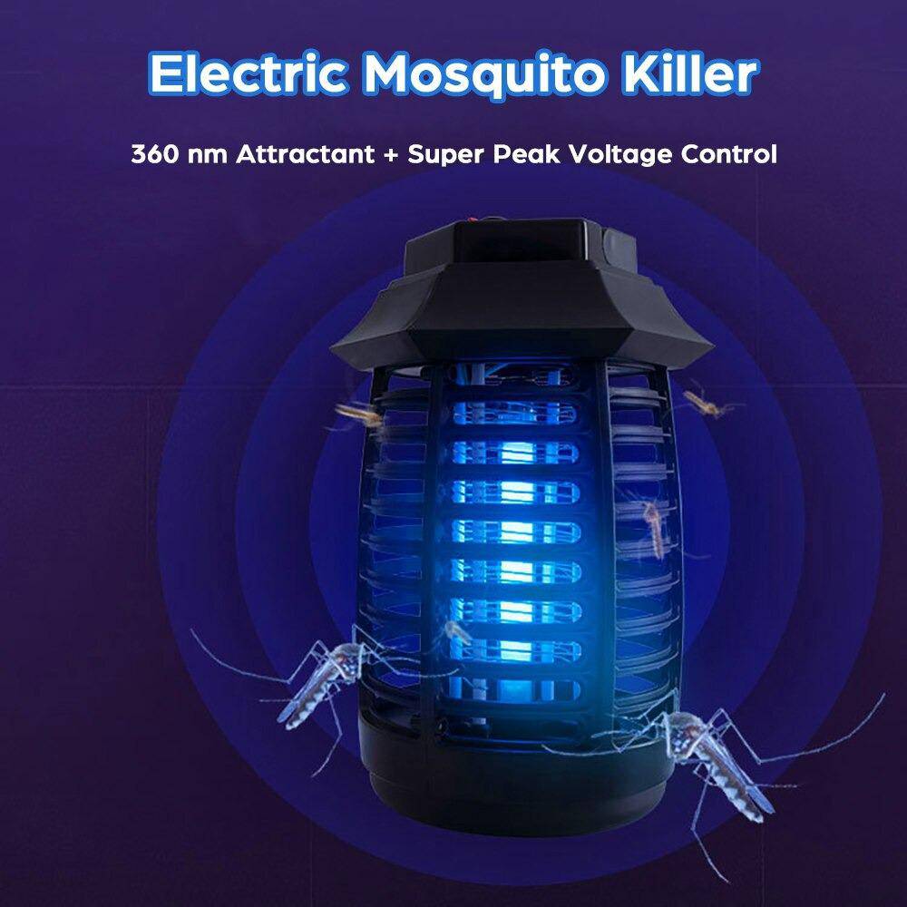 LED Electric Lamp Mosquito Bug Killer Fly Trap - SKINMOZ MARKET