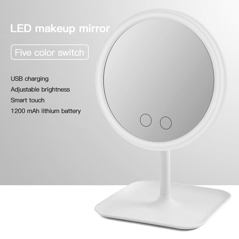 Makeup Mirror With Led: Ring Light Mirror - SKINMOZ MARKET