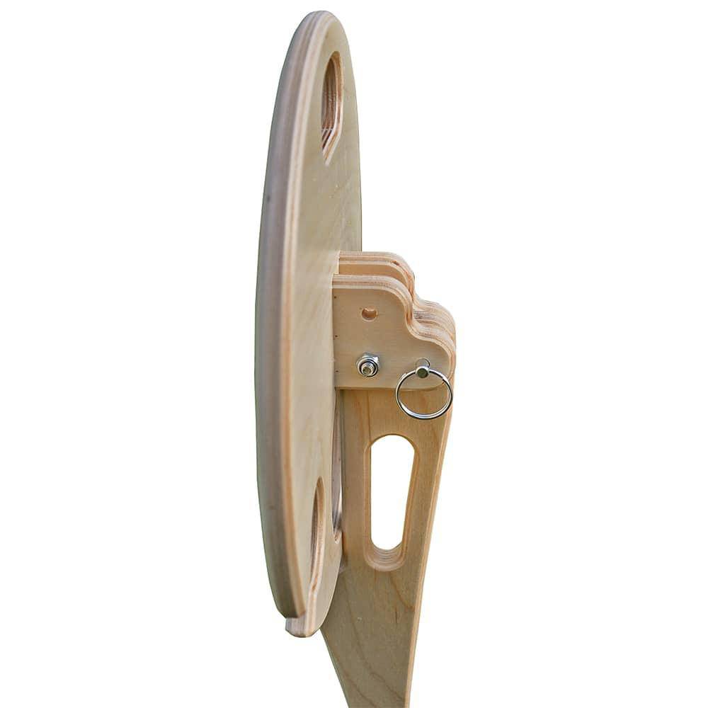 Outdoor Wine Table - Wooden Folding Natural And Portable - SKINMOZ MARKET