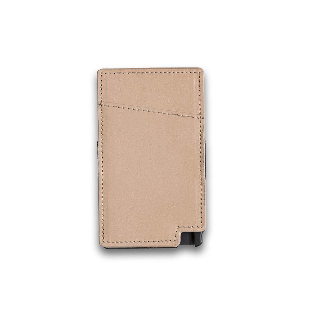 Metal Wallet: Metal Card Holder Leather Anti-Theft - Slim Aluminum Protection Wallet - SKINMOZ MARKET