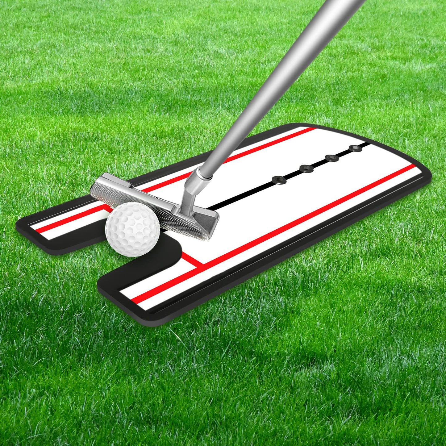 Golf Putting Alignment Mirror: Golf Portable Swing Training Aids - SKINMOZ MARKET