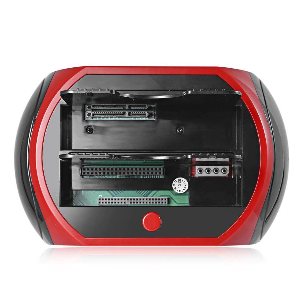 HDD Docking Station IDE SATA IDE Dual USB 2.0 : Clone Hard Drive Card Reader - SKINMOZ MARKET