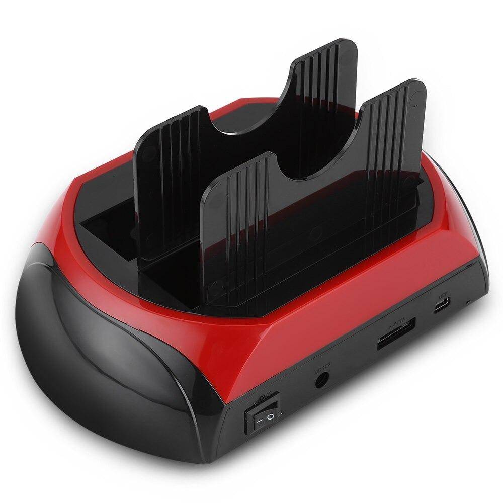 HDD Docking Station IDE SATA IDE Dual USB 2.0 : Clone Hard Drive Card Reader - SKINMOZ MARKET