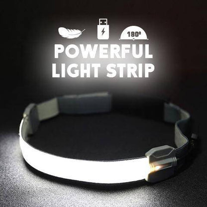 Led Lightweight Headlamp Rechargeable Flashlight - The Best Running Head Torch - SKINMOZ MARKET