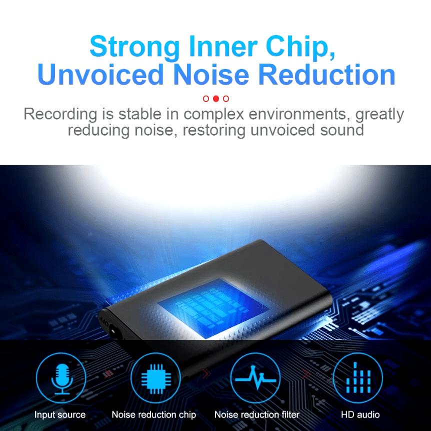 Mini Voice Recorder - #2025 Upgraded Mini Recorder 4 GB Storage