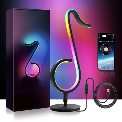 LED Neon Sign Light: Music Note Neon LED - SKINMOZ MARKET