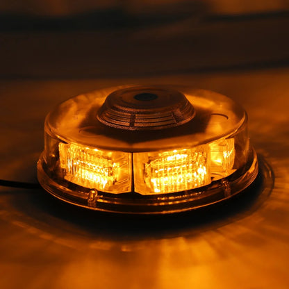 LED Police Strobe Light Flashing Beacon