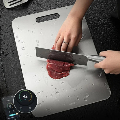 Thickened Stainless Steel Cutting Board