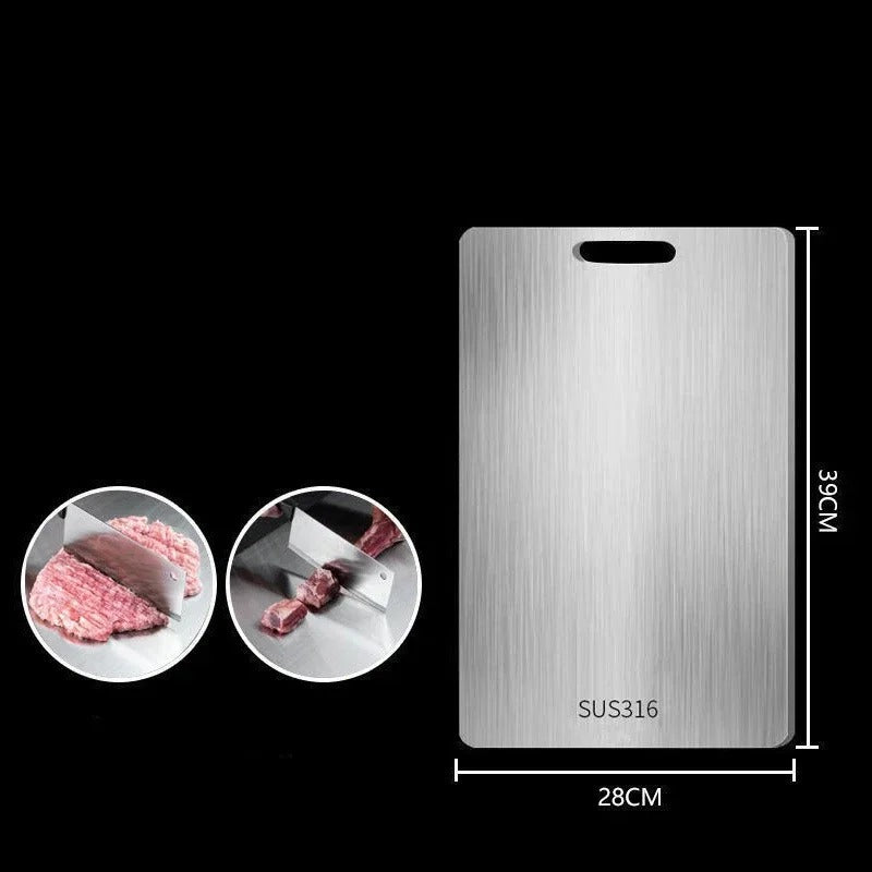 Thickened Stainless Steel Cutting Board